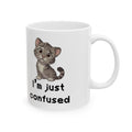 Cat Mug — I'm not complaining, I'm just confused Comic Design (11oz/15oz)