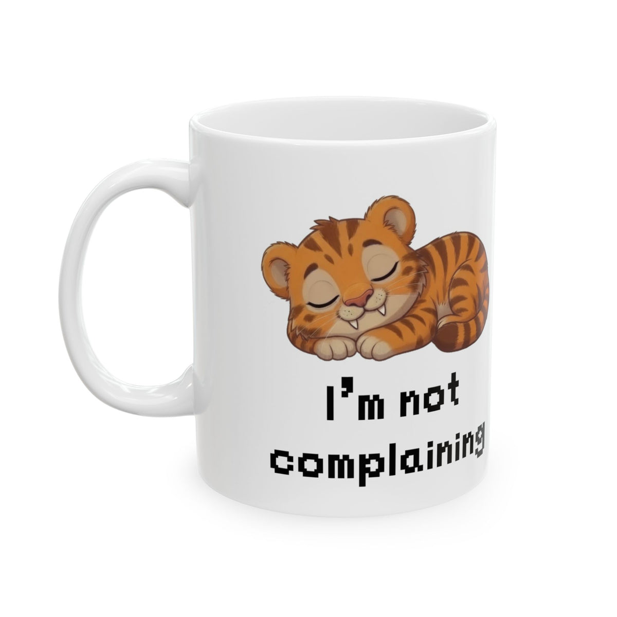 Cat Mug — I'm not complaining, I'm just confused Comic Design (11oz/15oz)